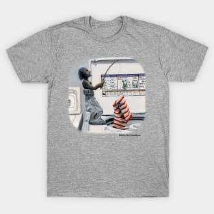 Rogue Laundry Day Heist Realistic Art T-Shirt